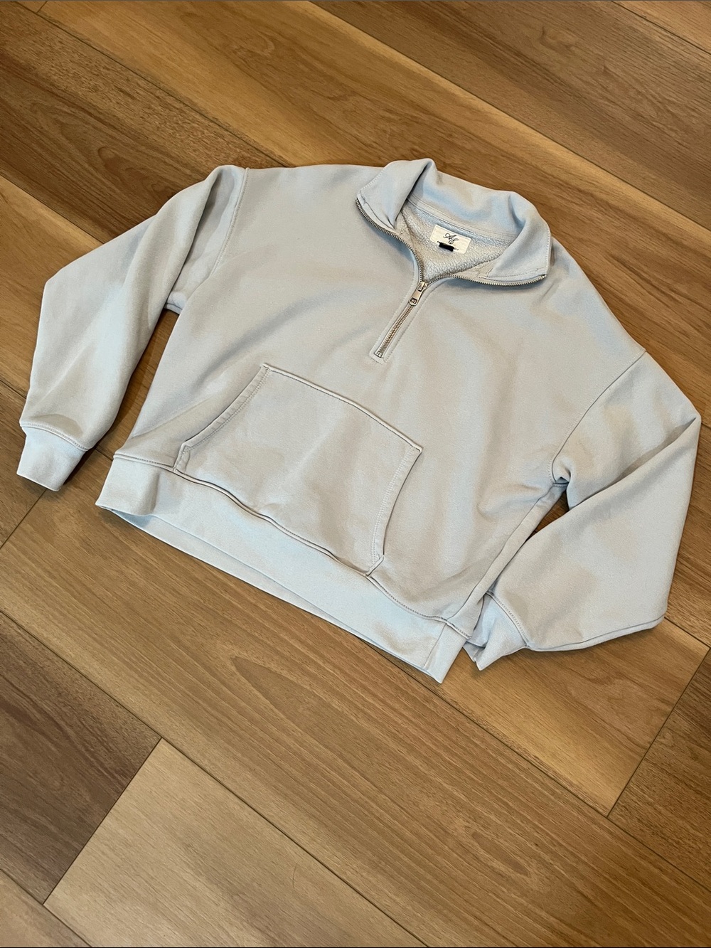 AE Everyday Luxe Quarter Zip Sweatshirt